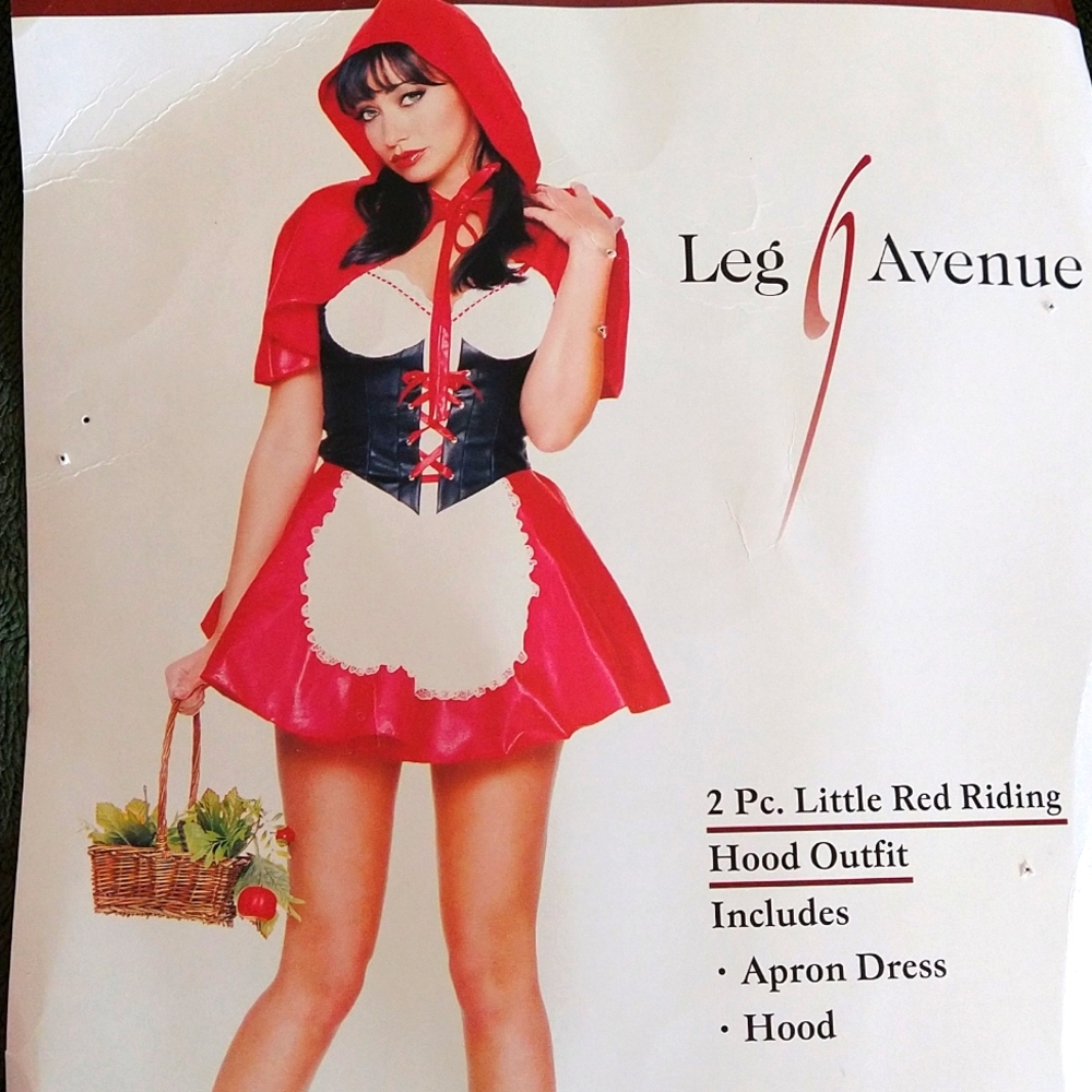 Halloween 3 PC  Little Red Riding Hood Outfit